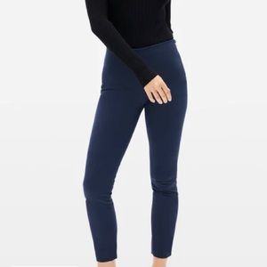 Everlane The Side-Zip Stretch Cotton Pant, Size 10